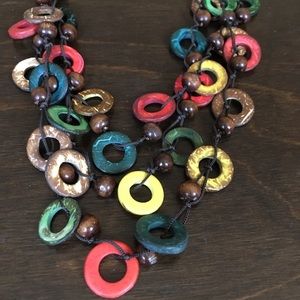 Coconut necklace!